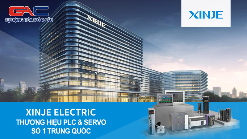 Xinje - Thương hiệu PLC và Servo số 1 Trung Quốc