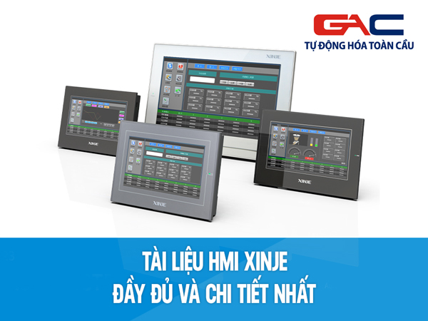 Tài liệu HMI Xinje đầy đủ và chi tiết nhất