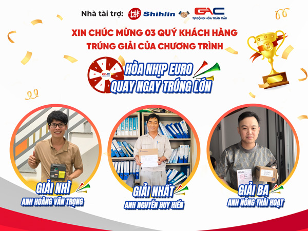 Công bố 03 khách hàng trúng giải chương trình vòng quay may mắn