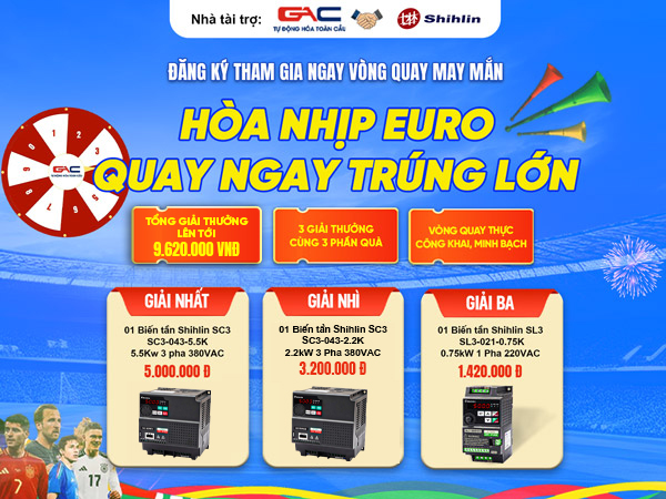 Tham gia vòng quay may mắn - Hòa nhịp EURO quay ngay trúng lớn