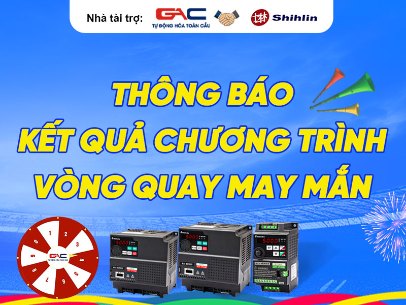 Thông báo kết quả chương trình vòng quay may mắn